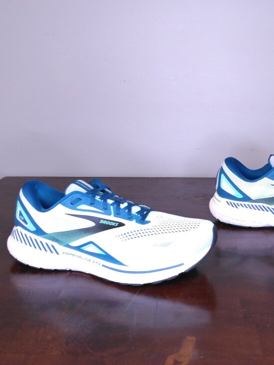 BROOKS Adrenaline GTS Shoes Mens SIZE 15 1103911D427 BLUE Gray COOL GREY White main image 11